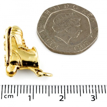 9ct gold Football Boot Charm
